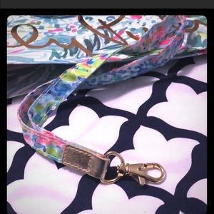 Lilly Pulitzer lanyard